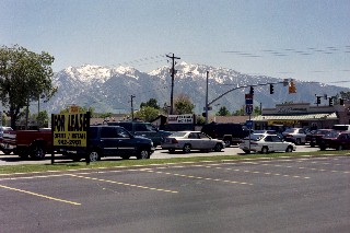 Traffic is easier to handle when you've got views like this to look at.